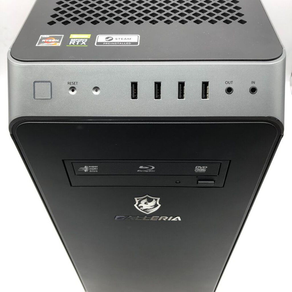 中古 GALLERIA XA7R-R36(Ryzen 7 3700X/32GB/M.2 SSD1TB/HDD4TB/BD-XL