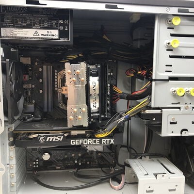 【宇都宮鶴田店】中古  FRONTIER(Ryzen 5 5600X/64GB/SSD1TB/HDD1TB/RTX3060Ti/W10H) 5280001534 