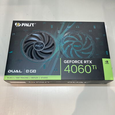 【博多店】中古  Palit NE6406TT19P1-1060D (RTX4060Ti Dual OC 8G) 175563【8/14価格改定!】 