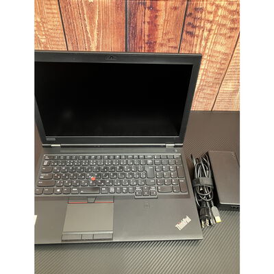 【富士青葉店】中古  Lenovo ThinkPad P52　20MAS12700 (Core i7 8750H/16GB/SSD512GB/-/NVIDIA Quadro P1000 4GB/15.6ｲﾝﾁ/1920x1080/Wi-Fi/WEBCAM/W11H64) 176658 