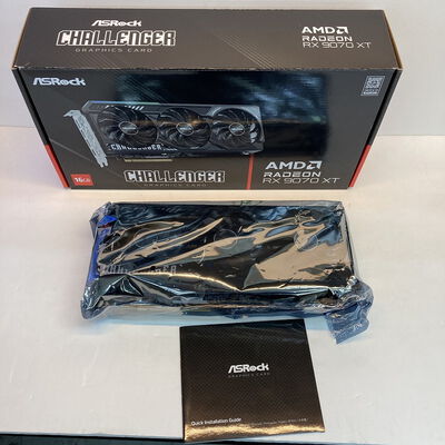 【京都店】中古  ASRock RX9070XT CL 16G (RX9070XT Challenger 16G) 3180006404 