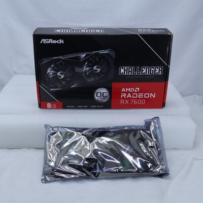【通販センター】中古  ASRock RX7600 CL 8GO (RX7600 Challenger 8G OC) 3470003260 