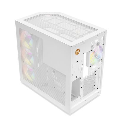 HYTE  Y50 RGB Snow White (E-ATX ガラスパネル ホワイト) 