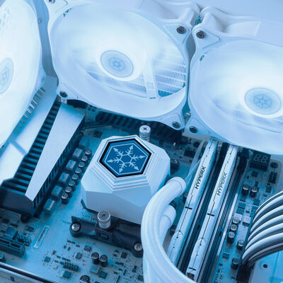 SilverStone  PF360W-ARGB SST-PF360W-ARGB-V2 (360mm ARGB ホワイト) 