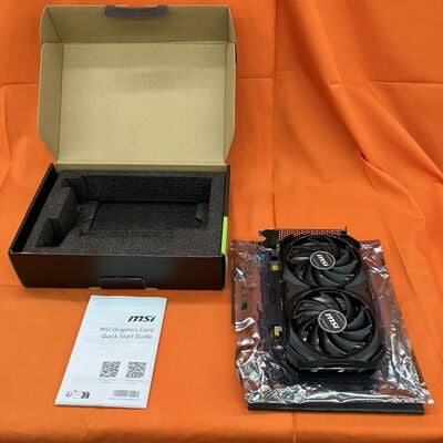 【なんば店】中古  MSI GeForce RTX 4060 VENTUS 2X BLACK 8G OC (RTX4060 8GB) 158792 