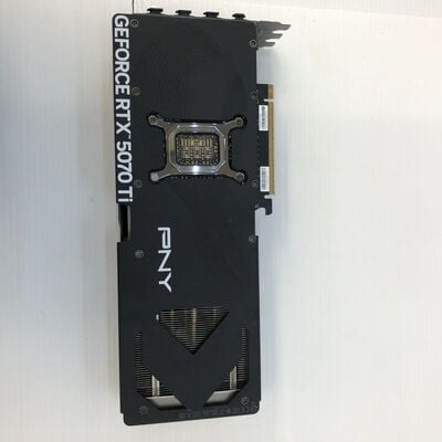 【徳島住吉店】中古  PNY VCG５０７０T16TFXPB1-０（RTX5070Ti OC 16GB GDDR7） 5230001102 