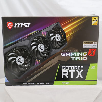 【通販センター】中古  MSI GeForce RTX 3070 GAMING X TRIO (RTX3070 8G) 143901 