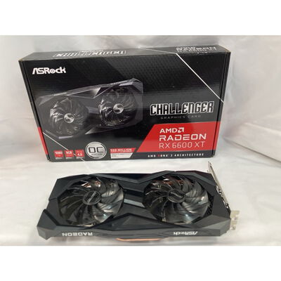 【仙台店】中古  ASRock Radeon RX6600XT Challenger CLD 8GB OC (RX6600XT 8GB) 1460028936 
