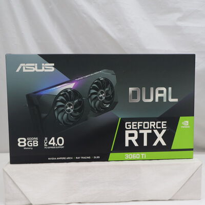 【通販センター】中古  ASUS DUAL-RTX3060TI-O8G (RTX3060Ti 8GB) 144185 
