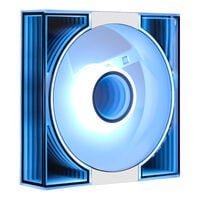 darkFlash  DM8R DM8R-WHITE-SINGLEFAN (120mm ホワイト ARGB リバースファン) 