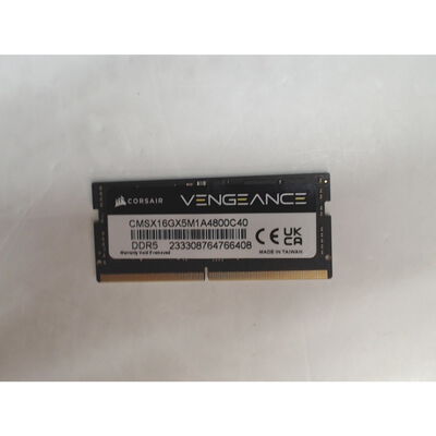 【前橋ｲﾝﾀｰｱｶﾏﾙ店】中古  CORSAIR VENGENCE　SODIMM DDR5(DDR5-4800 16GB)x1 4540001845 