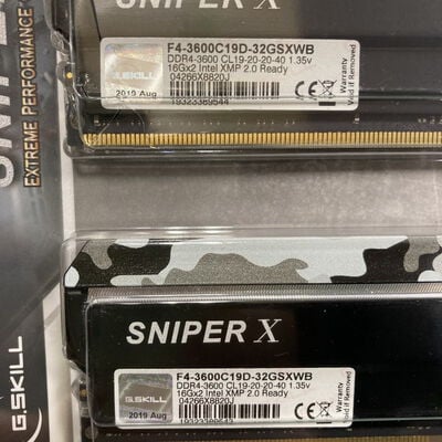 【富山本郷店】中古  16GB 2枚組(合計32GB) PC4-28800/DDR4-3600 デスクトップ用 190910 