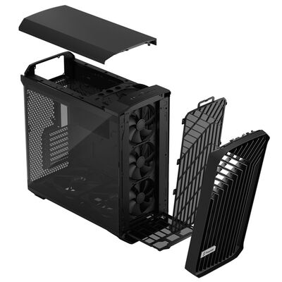 Fractal Design  Torrent Black TG Light Tint FD-C-TOR1A-01 (E-ATX ガラス) 
