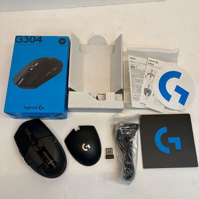 【京都店】中古  Logicool G304 (LIGHTSPEED ワイヤレスゲーミングマウス ブラック) 146969 