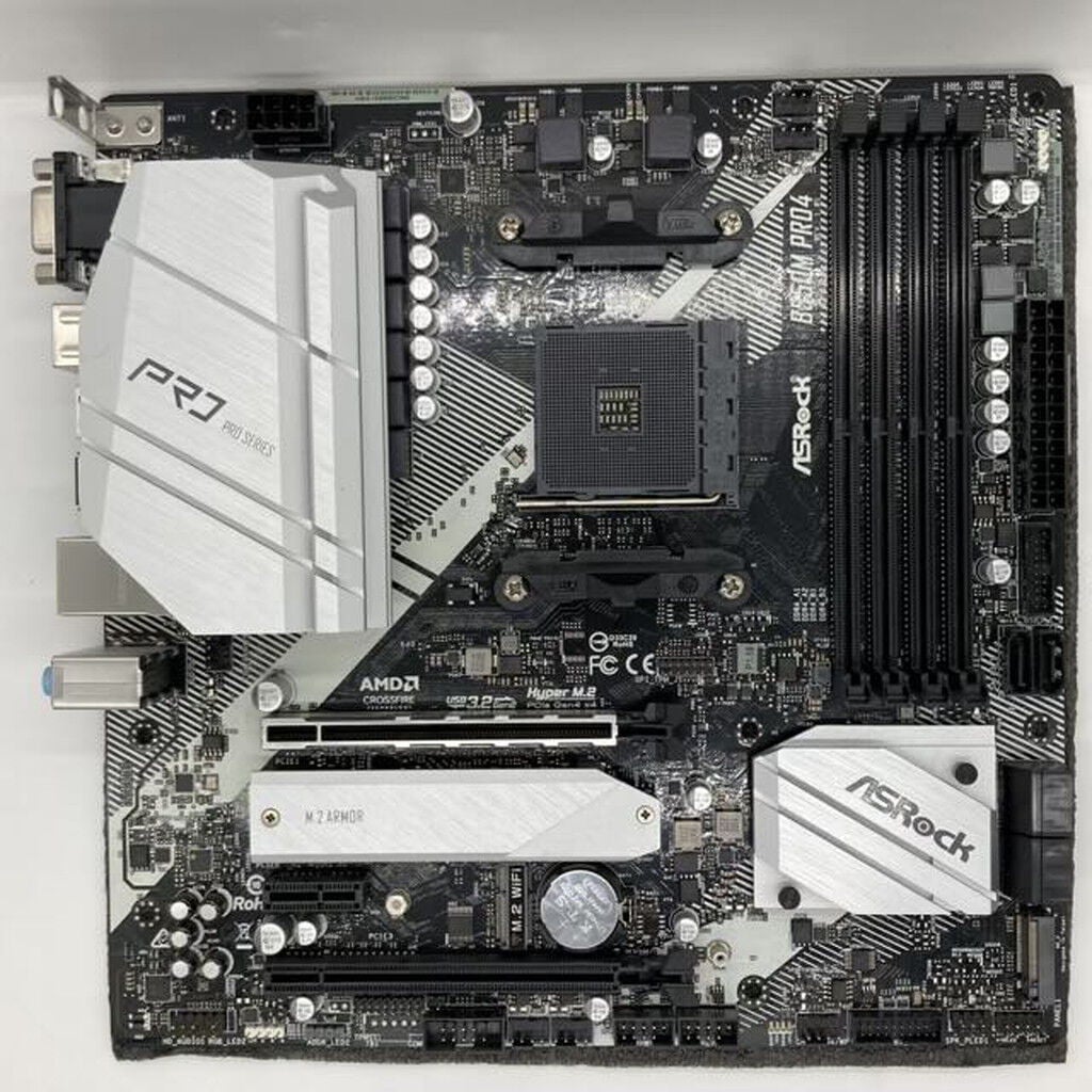 中古 ASRock B550M Pro4 (B550 AM4 mATX DDR4) 142938 （358671