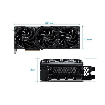 Palit  NE75080S19T2-GB2031A (GeForce RTX 5080 GamingPro OC 16GB) 