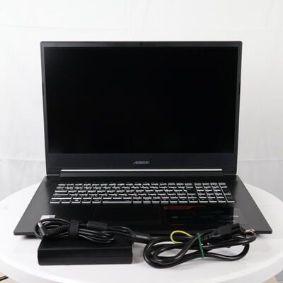 【通販センター】中古  GIGABYTE AORUS 7 NA(Intel Core i7 9750H/16GB/SSD500GB+HDD1TB/なし/NVIDIA GeForce GTX 1650 4GB/17.3/1920x1080/Wi-Fi/W11H64 MAR) 185378 