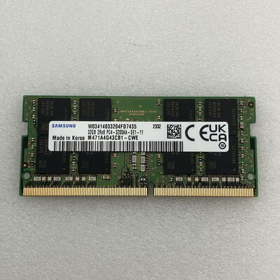 【新潟店】中古  DDR4 PC4-25600 32GB SODIMM ノート用 148255 