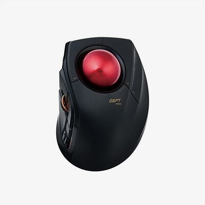 エレコム  M-DPT1MRBK トラックボール&ldquo;DEFT PRO&rdquo;（人差し指操作タイプ） 