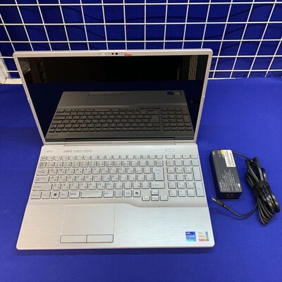 【横浜駅前店】中古  富士通 FMVA55J3SC (Intel Core i7-1255U/16GB/SSD512GB/DVDマルチ/CPU内蔵/W11H/有線LAN◯無線LAN◯) 3400009241 