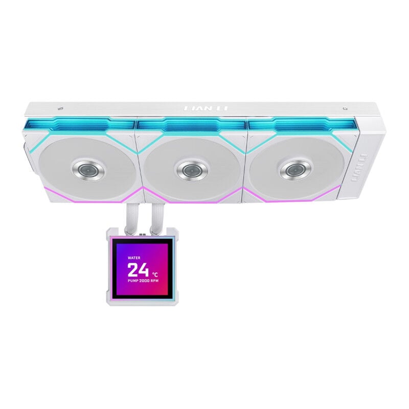 Lian-Li HydroShift II LCD-S 360 TL GHS2LCDS36TW (360mm ホワイト