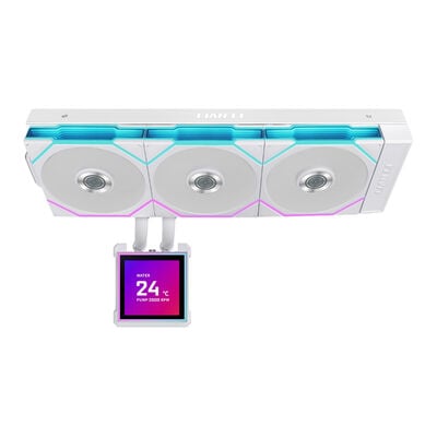 Lian-Li  HydroShift II LCD-S 360 TL GHS2LCDS36TW (360mm ホワイト) 