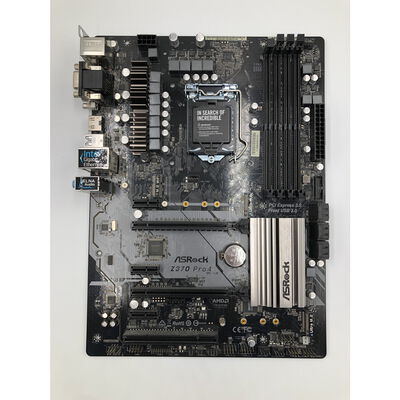 【水戸赤塚店】中古  ASRock Z370 Pro4 (Z370 1151 ATX DDR4) 136208 