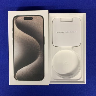 【横浜駅前店】中古  【国内版SIMフリー】Apple iPhone15 Pro 6.1インチ 128GB ナチュラルチタニウム MTU93J/A 161194 
