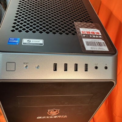 【なんば店】中古  THIRDWAVE GALLERIA XA7C-R36T (12700/32GB/SSD1TB/RTX3060Ti/W11H) 3280021322