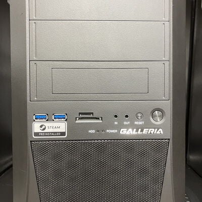 【新潟店】中古  GALLERIA AT(Ryzen 7 3700X/16GB/SSD512GB/HDD2TB/GTX1660 SUPER/) 3290006482 