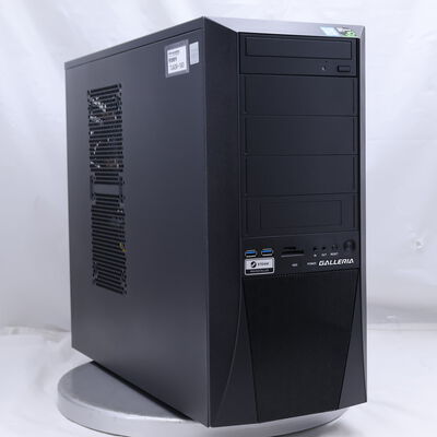 【通販センター】中古  THIRDWAVE GALLERIA KT(Intel Core i7 8700/16GB DDR4 (PC4)/SSD500GB/DVDマルチ/NVIDIA GeForce GTX 1660 Ti 6GB/W11H64 MAR) 203942 