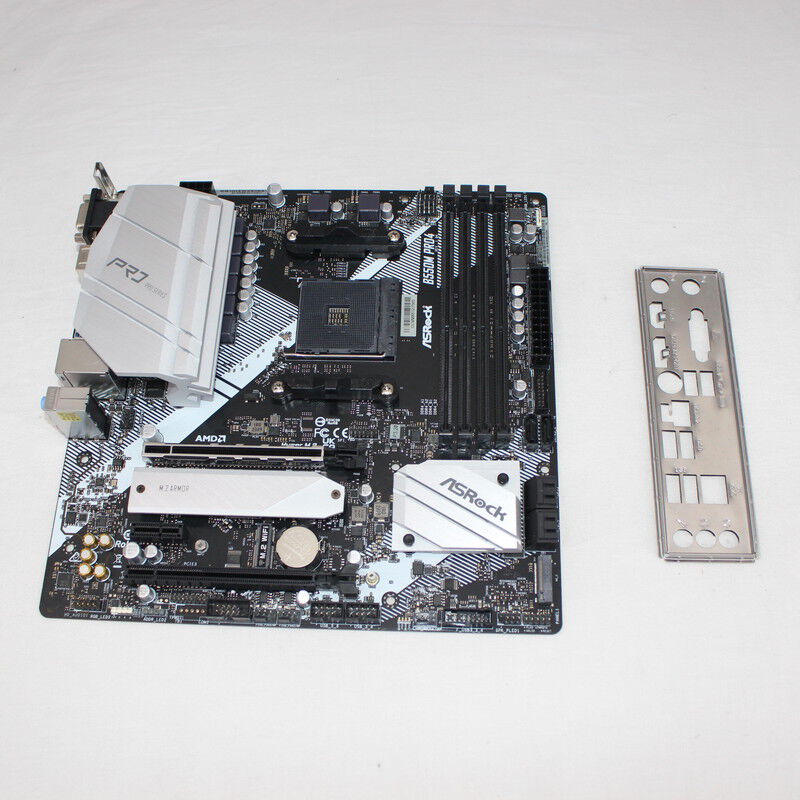中古 ASRock B550M Pro4 (B550 AM4 mATX DDR4) 142938
