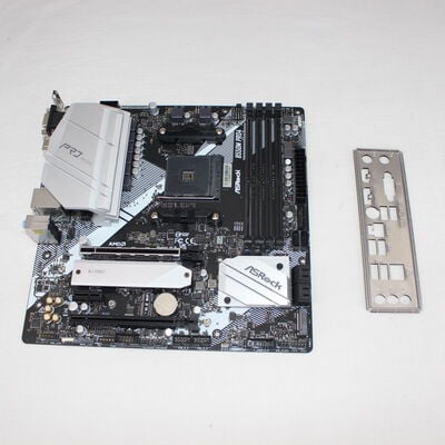 【通販センター】中古  ASRock B550M Pro4 (B550 AM4 mATX DDR4) 142938 