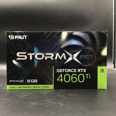 【秋葉原本店】中古  Palit NE6406T019P1-1060F (GeForce RTX 4060 Ti StormX 8GB) 3410013199 