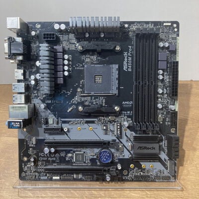 【富山本郷店】中古  ASRock B450M Pro4 (B450 AM4 mATX DDR4) 137907 