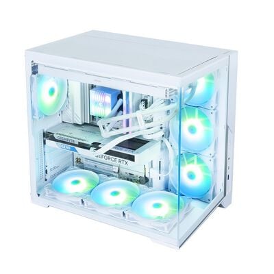 ZALMAN  D40 White (ATX ガラスパネル ホワイト) 