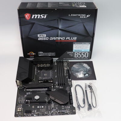 【札幌店】中古  MSI MPG B550 GAMING PLUS (B550 AM4 ATX DDR4) 142929 
