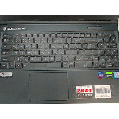 【前橋ｲﾝﾀｰｱｶﾏﾙ店】中古  GALLERIA GCR1650GF(i5 9300H/16GB/500SSD/GTX1650/10HOME) 4540001430 