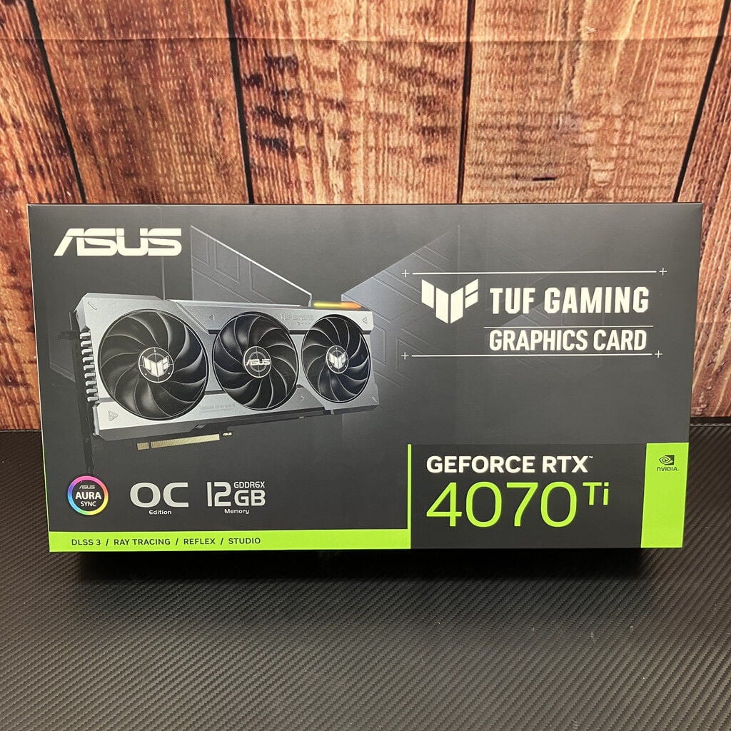 RTX4070ti ASUS TUF GAMING 中古美品 中古 ASUS TUF-RTX4070TI-O12G-GAMING (RTX4070Ti 12GB) 154193