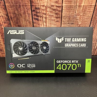 【富士青葉店】中古  ASUS TUF-RTX4070TI-O12G-GAMING (RTX4070Ti 12GB) 154193 