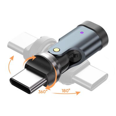AINEX  U20CC-MFADP24UJT (USB2.0ユニバーサルジョイントアダプタ Cオス - Cメス PD240W) 