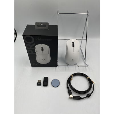 【座間相武台】中古  Logicool PRO X SUPERLIGHT 2 DEX GPROXSL-WLDEXWH 4510003071 