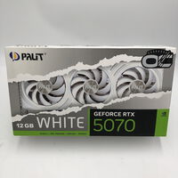 中古  Palit NE75070U19K9-GB2050W (RTX5070 12GB WHITE OC) 188946 