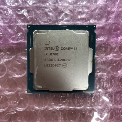 【宮崎恒久店】中古  INTEL Core i7 8700 (1151/3.20GHz/12M/C6/T12) 136198 
