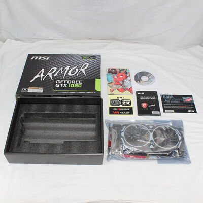 【通販センター】中古  MSI GeForce GTX 1080 ARMOR 8G OC（GTX1080 8GB） 3480034495 