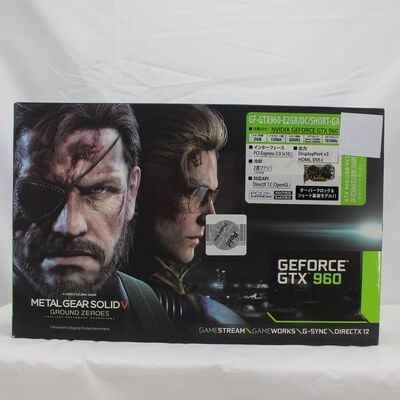【通販センター】中古  玄人志向 GF-GTX960-E2GB/OC/SHORT-GA(GTX960)MGSV 127609 