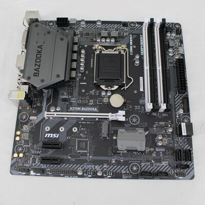 【通販センター】中古  MSI H370M BAZOOKA (H370 1151 mATX DDR4) 137011 
