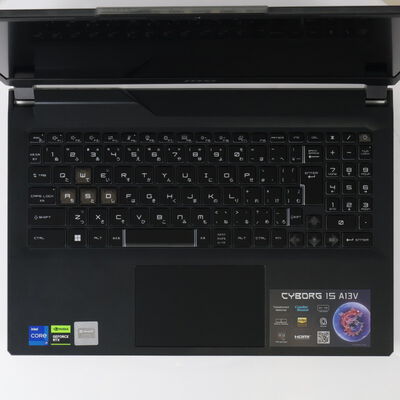 【通販センター】中古  MSI Cyborg 15 A13V Cyborg-15-A13VFK-4125JP(Intel Core i7 13620H/16GB DDR5 (PC5)/SSD1TB/なし/NVIDIA GeForce RTX 4060 8GB Laptop GPU/15.6/1920x1080/Wi-Fi/W11H64 MAR) 194455 