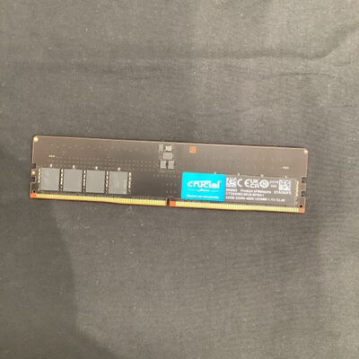 【静岡東瀬名店】中古  Crucial CT32G48C40U5.M16A1 (DDR5 PC5-38400 32GB) 198900 