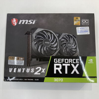【福山ココローズ店】中古  MSI GeForce RTX 3070VENTUS 2X OC(RTX3070 8GB) 5090000633 